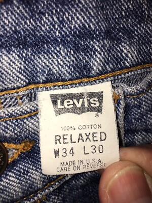 Vintage Levis 540 Jeans Brown Tag Made In USA VTG Levi's | eBay