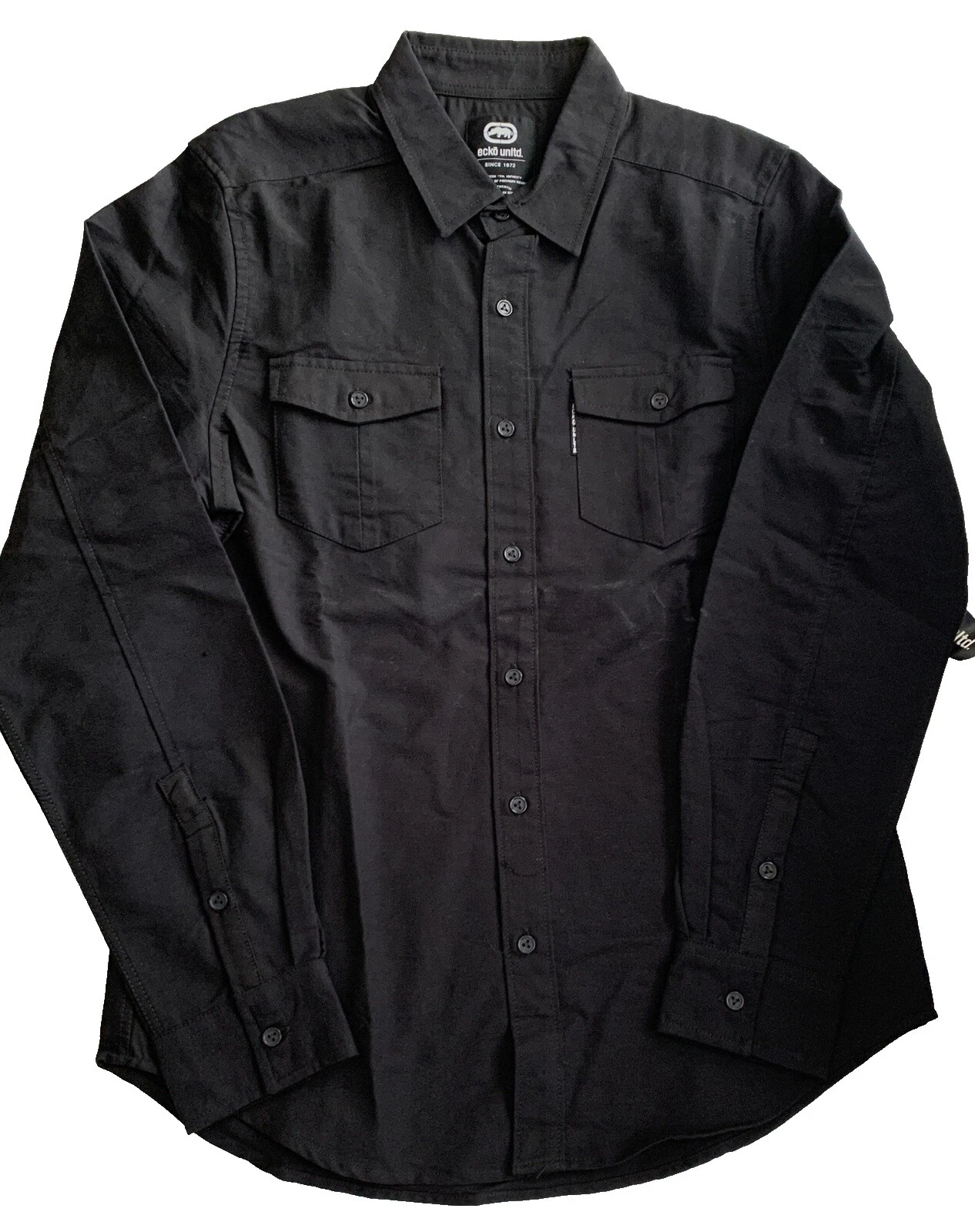 Ecko Unltd. Cotton Blend Long Sleeve Dress Shirts for Men