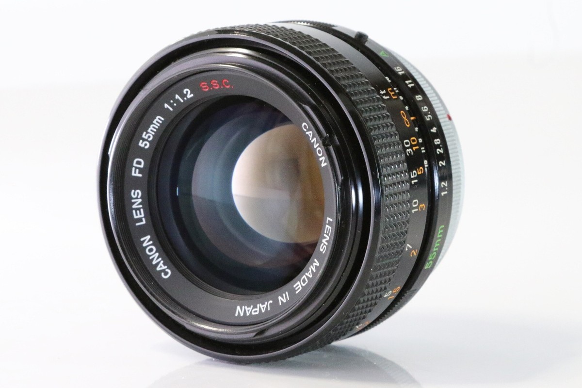 美品 Canon FD 55mm F1.2 S.S.C. Canon FD 55mm f1.2 S.S.C SSC Near Mint Lens from Japan #706