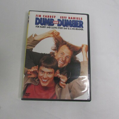 Dumb And Dumber DVD Comedy Movie Jim Carrey Jeff Daniels