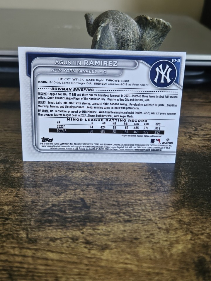Cam Schlttler 2025 Bowman Chrome 1st #BCP-166 - Yankees | eBay