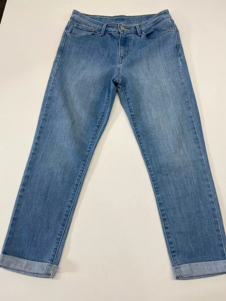 Levi's women's cropped jeans cheap