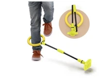 Kids Foldable Ankle Skip Ball Flash Jump Colorful Sports Swing Ball Free Bag