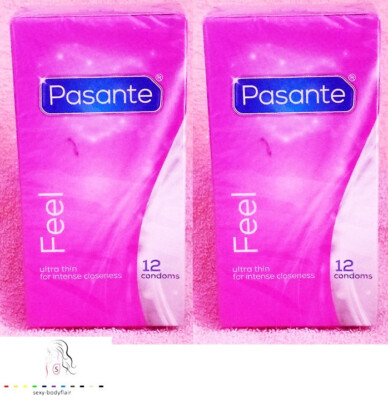  24 Pasante Kondome Feel 52mm extra dünn zylindrisch 2 x 12er Condome 