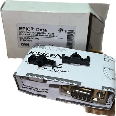 Lapp CAN-Bus Stecker 21700536 lug Connector Screw Connection EPIC ED-CAN-90-PG
