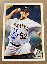 2009 Topps Update #UH149 Joel Hanrahan AUTOGRAPHED Card - Pittsburgh Pirates