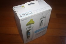 Brand New Sealed Kiinde Twist Squeeze Natural Feeding Bottle with Nipples 2 Pack