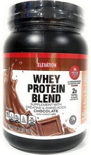 Elevation Whey Protein Blend Supplement Chocolate Flavor Sealed 32oz 907g 17.50 per gallon