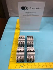 4 EATON FAZ-D6/3-NA CIRCUIT BREAKER 3 POLE, 183884