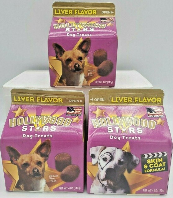 Hollywood Stars Dog Treats Liver 4.0 ozPack of 3 for sale online eBay