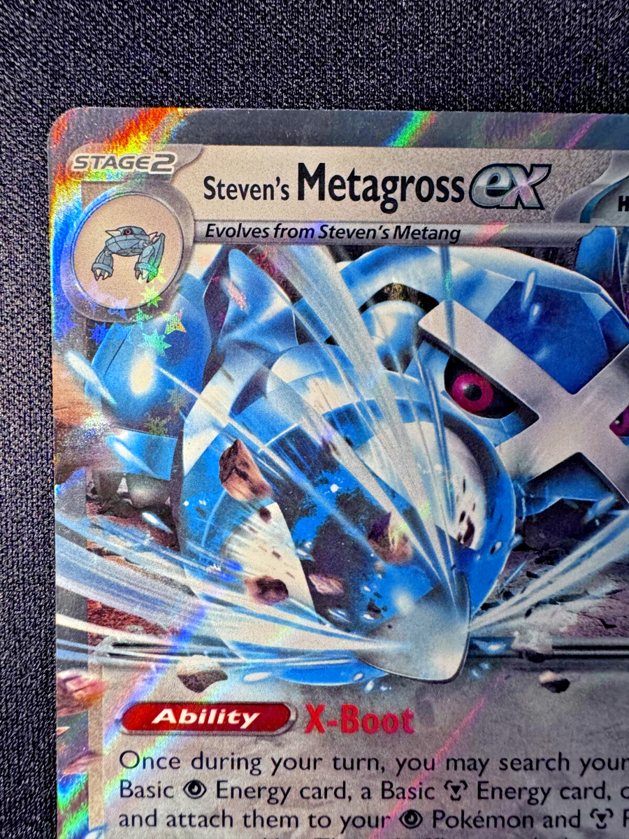 Steven's Metagross ex - 145/182 - Double Rare - Pokemon Destined