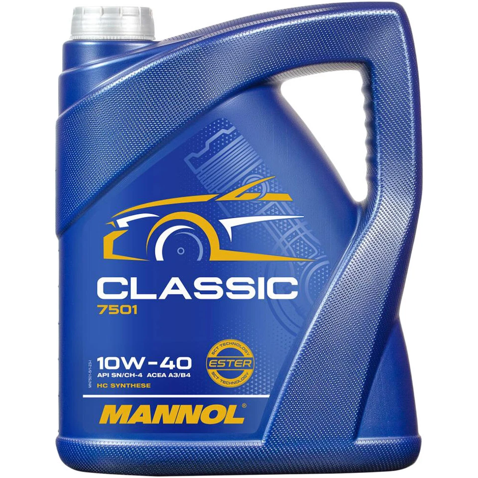 MAHLE Inspección Set 5 L MANNOL Classic 10W-40 Para Audi A3 Cabriolet 1.5 TFSI - Imagen 2 de 4