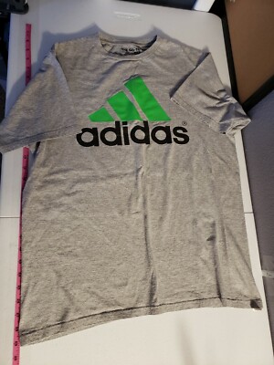 Adidas The Go Tee Classic Shirt Grey Large