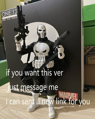 New Mezco The Punisher Frank 1/12 Scale Collectible 6