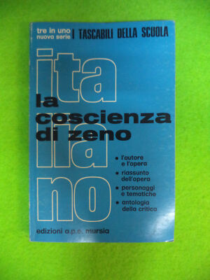 Book Libro LA COSCIENZA DI ZENO i tascabili della scuola A.P.E. MURSIA (L22)