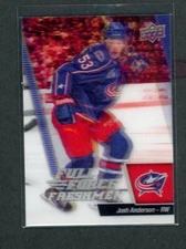 2015-16 UD FULL FORCE FRESHMEN #110 JOSH ANDERSON RC        *12473