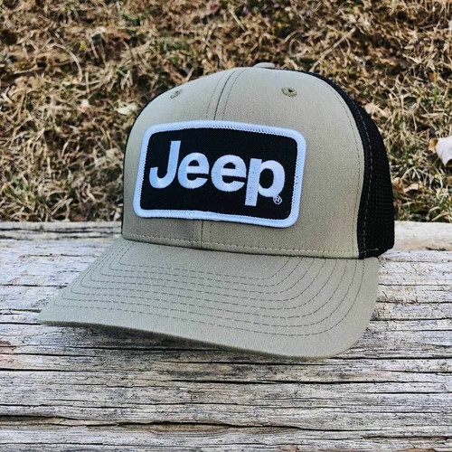 Olive/Black Patch Hat Flexfit | eBay