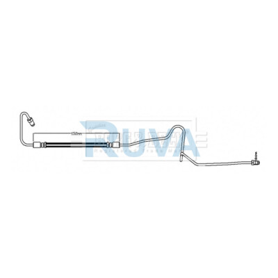 Fits Renault Espace 2002-2015 Ruva Rear Left Outer Brake Hose 8200621858