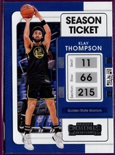 2021 Panini Contenders #20 Klay Thompson Game Ticket Bronze NM