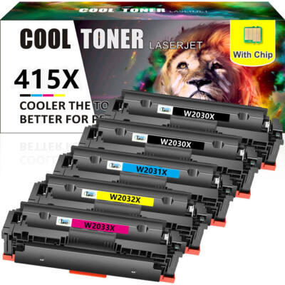 Mit Chip Toner für HP 415A 415X LaserJet Pro MFP M479fnw M479dw M479fdn M479fdw