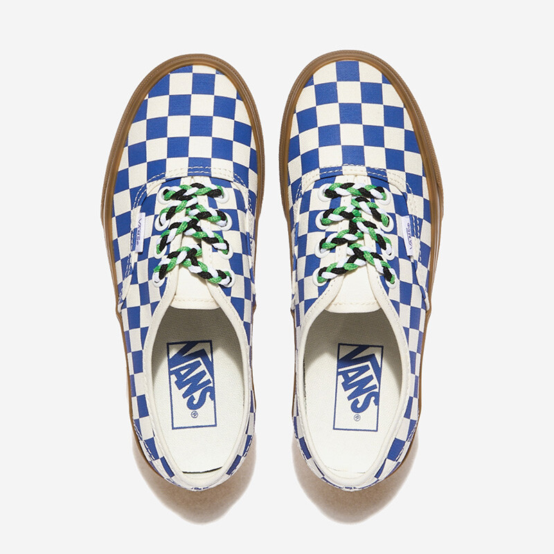 スニーカー ^VANS^ Authentic Checkerboard Blue White VN0009PVY6Z1 VANS Authentic Checkerboard Blue White VN0009PVY6Z Mens