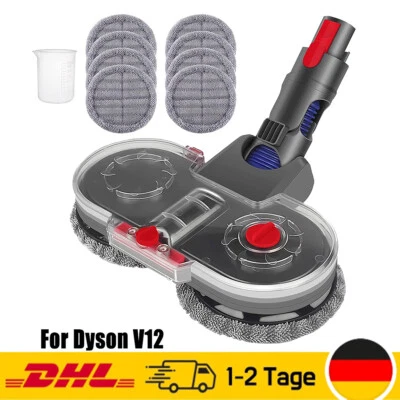 MARKENLOS Wischaufsatz Für Dyson V12 Detect Slim Wischmopp Nass Trocken Wisch-Kopf