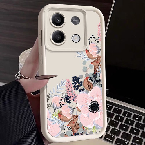 Flowers For Xiaomi Redmi Note 13 12 11 Pro 13T Poco F6 Pro Soft Phone Case Cover - Picture 15 of 16