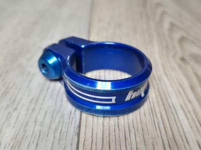 Hope 34,9 mm Sattelstütze Sattelklemme blau für Fahrrad Mountainbike DH MTB verschraubt