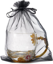 50 Pcs 6X9 Inches Organza Bags Wedding Party Favor Gift Bag Drawstring