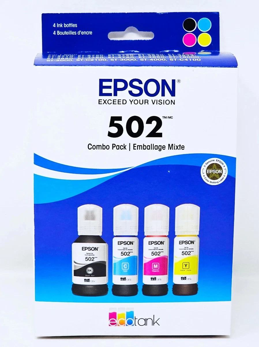 Epson 502 Printer Ink Cartridges for sale - eBay
