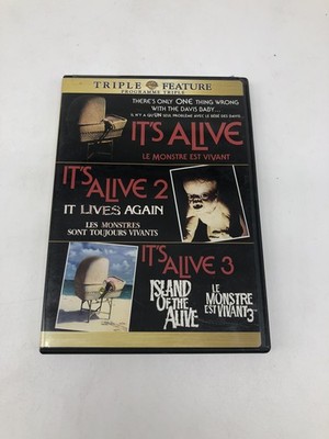 Its Alive 1,2,3/It Lives Again/Island of the Alive DVD