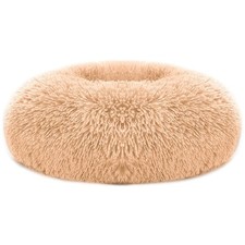 M Size Pet Dog Bed Soft Warm Fleece Puppy Cat Cozy Nest Sofa Cushion Mat Grey