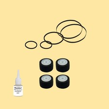 Cinghia rullo pressione olio = kit 8 per Sony MHC-6700 D Compact System