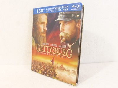 Gettysburg - Director's Cut (Blu-Ray / DVD, 2011, 2-Disc) 1993 Western DigiBook
