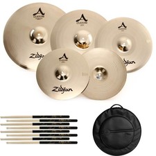 Zildjian A Custom Cymbal Set Bundle - 14/16/18/20-inch