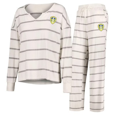 LEEDS UNITED Fußball Schlafanzug MÄDCHEN 8 9 Jahre Kinder OFFIZIELLES Loungewear Set P51