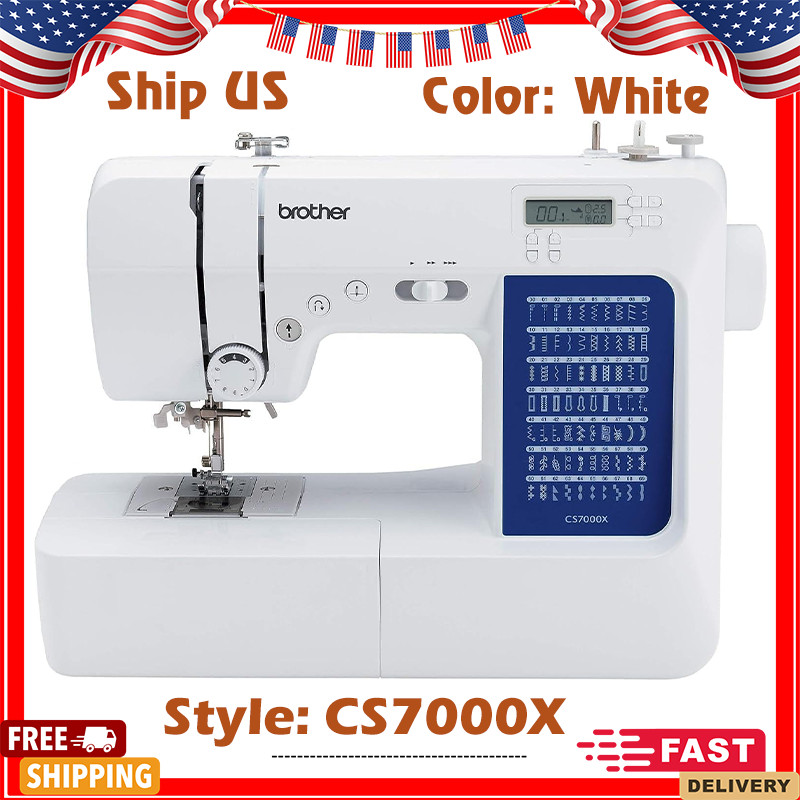 Brother CS7000X Computerized Sewing Quilting Machine 70 Stit