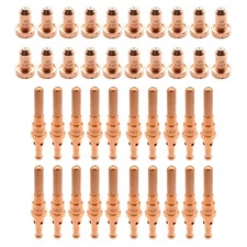 20pcs 9-8215 Plasma Electrode 20pcs 9-8210 Plasma Nozzle Fit Thermal Dynamics...