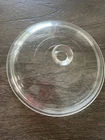 VINTAGE Pyrex Glass Lid 623-C Round 8” LID ONLY Clear Casserole Cover
