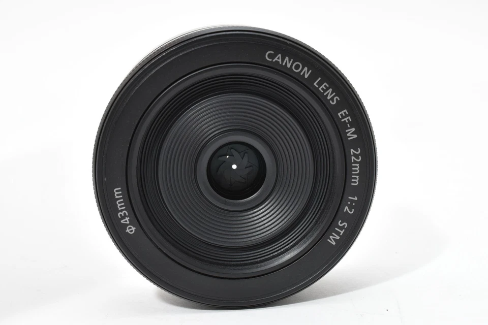 Canon EF-M 22mm f/2 STM Wide Angle Lens Black From JAPAN - Image 3 of 4