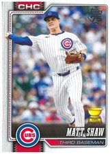 2026 Topps Series 1 Matt Shaw Rookie Cup #27 Base Card