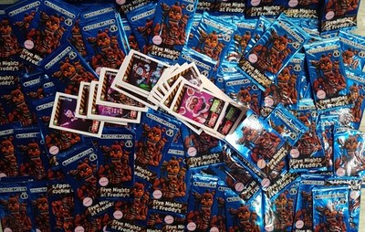 Five Night At Freddy's . 100 Closed Packs!(500 Trading Cards) +Box with 32 Cards