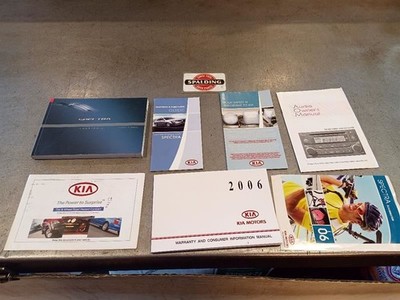 2006 KIA SPECTRA Owners Manual Operation Users Guides Books 7919354