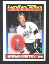 1991-92 TOPPS WAYNE GRETZKY Ladybyng #520