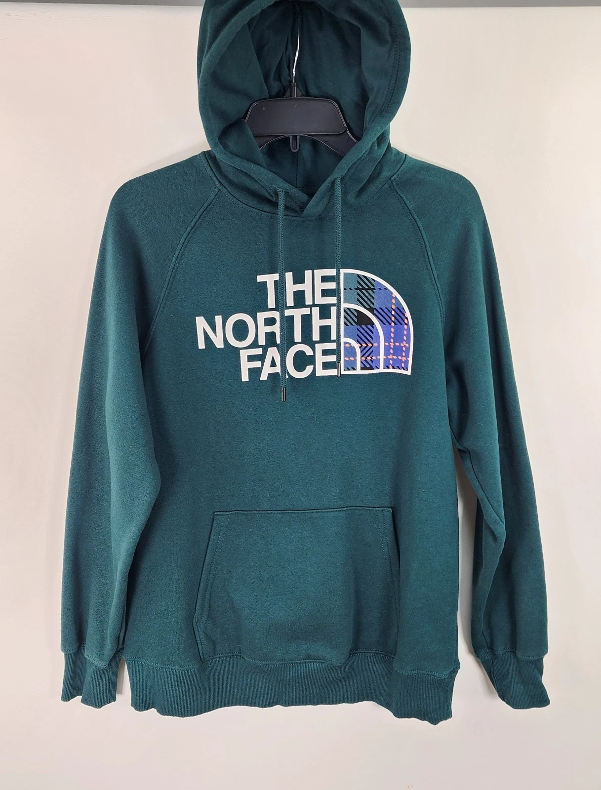 The North Face Half Dome Pullover Green Hoodie Women’s M Kangaroo Pocket