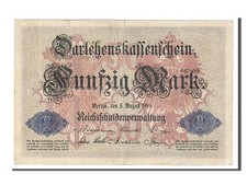[#154169] Banknote, Germany, 50 Mark, 1914, 1914-08-05, EF