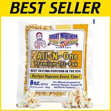 Gourmet Popcorn Kernels & Salt by Great Northern