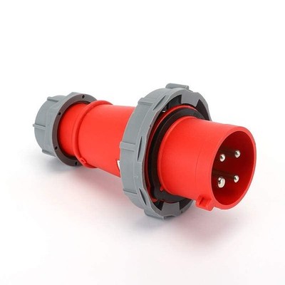 IEC60309 Waterproof CEE Industrial Connector Plug 4 Pin 32A 380V-415V 3P E IP67