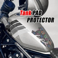 MC Motoparts Gamepad Shield Gas Tank Pad Protector Cover Grip Removable
