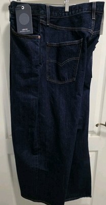 NEW Levi s Made And Crafted Wide Pleat Crop Denim Pants Jeans Japanese W 38 Men 
